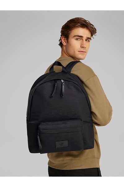 Calvin Klein Black Metro Nylon Backpack