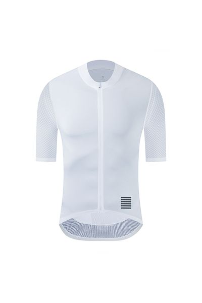 YKYWBIKE Asia M (EU S) White Yjz002 Men's Cycling Jersey Road Bike Shirt Summer Bicycle Jersey Short