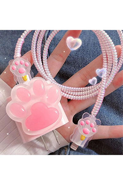 Dublin İphone 18w/20w Uyumlu Şarj Aleti Kılıfı, Şarj Kablosu Koruma Aparatı, ...