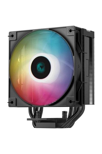 Deep Cool CPU cooler DeepCool AG400 Digital ARGB, ARGB lighting and Display, 1x120 mm, 2100 rpm, PWM (Black)