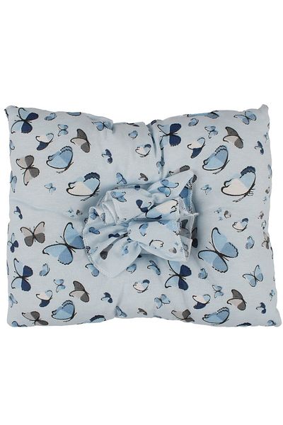 bebegen Unisex Blue Butterfly Patterned Breastfeeding Pillow