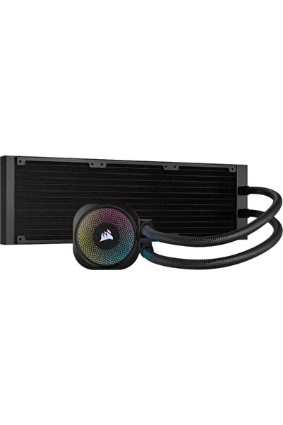 Corsair Cooler CPU Corsair iCUE LINK Titan 360 RX RGB, 300 - 2100rpm, 3 x 120mm, LCD RGB (Negru)