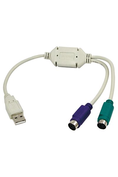 LogiLink Adaptor, Logilink, AU0004A USB la 2xPS/2, AU0004A