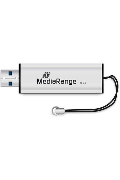 MediaRange USB Stick MediaRange MR915, 16GB, USB 3.0 (Silver)