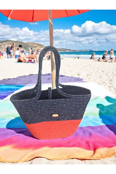 Store Straw Handmade Bag, Handbag, Beach Bag Suitable for Daily Use with Different Color Variations