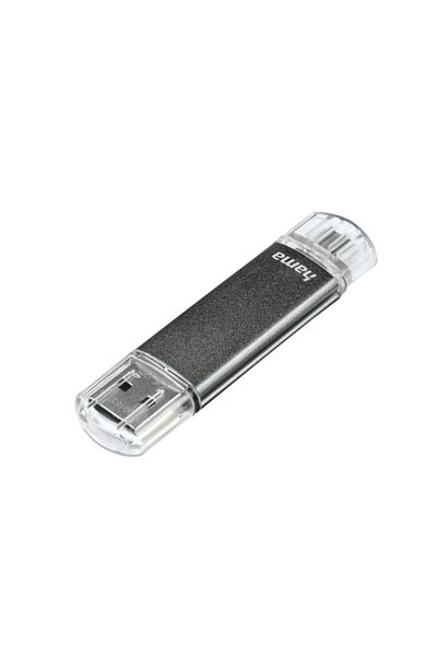 Hama Stick USB Hama Laeta Twin 16 GB (Gri)