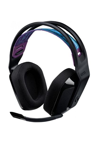 logitech Casti Wireless Logitech G535, Microfon (Negru)