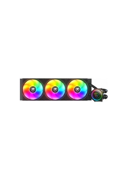 Cougar Cooler CPU Cougar Poseidon Elite aRGB 360, 120mm, iluminare aRGB (Negru)