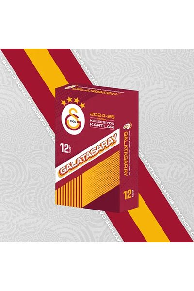 Galatasaray Gs Season Cards 2024/25 - Cardboard Box (3 Boxes Will Be Sent)