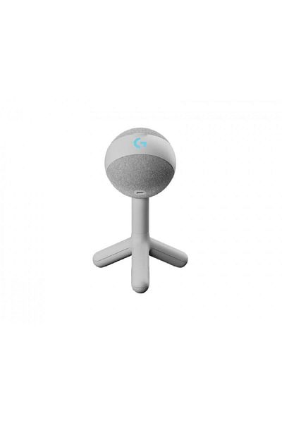 logitech Microfon Gaming Logitech Yeti ORB, Lightsync RGB, USB, Alb