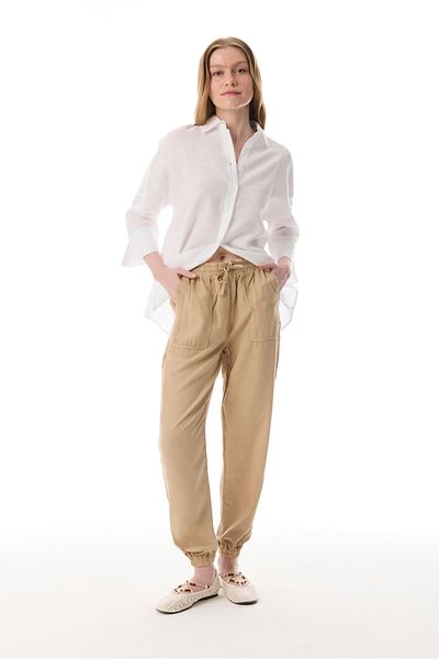 Mudo Oversize 3/4 Sleeve Linen Shirt