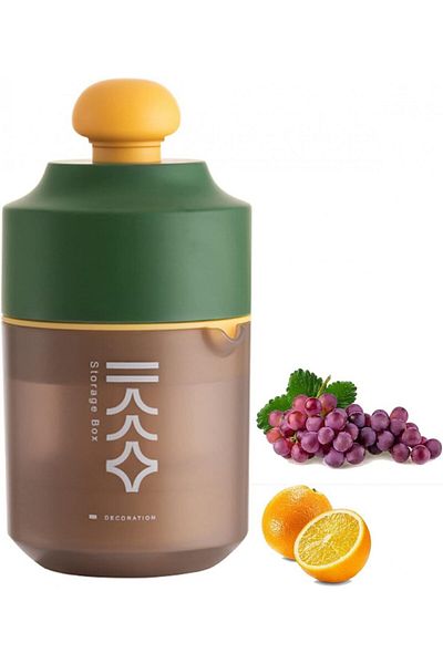 Zanni Storcător manual de fructe Podospecial, polipropilenă, multicolor, 17,5 x 9,5 cm, 400 ml
