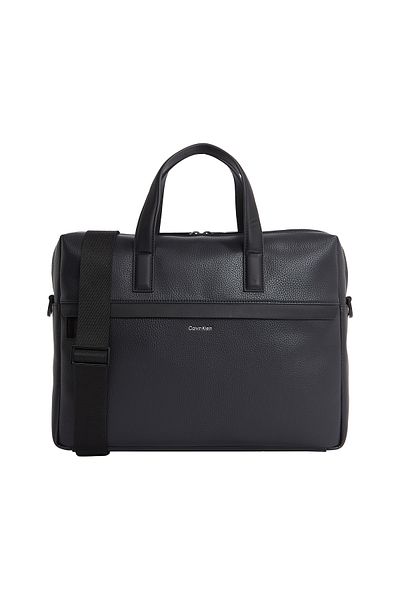 Calvin Klein Men Black Ck Must Laptop Bag