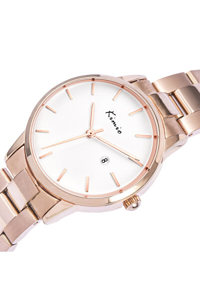 ETG KIMIO Boutique Fashion Ladies Quartz Watch Waterproof Watch Steel Strap Watch Oversized Dial