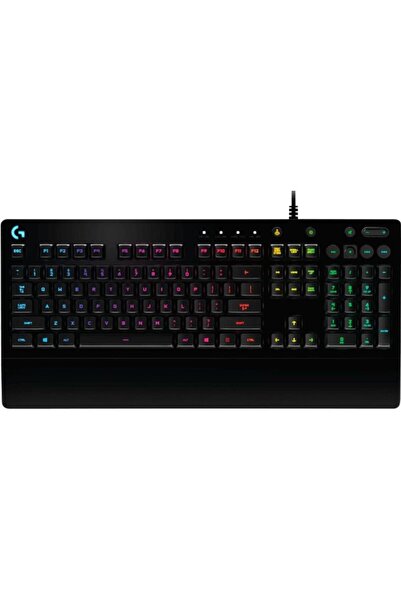 logitech Logitech G213 Gaming Keyboard, RGB Lighting (Black)