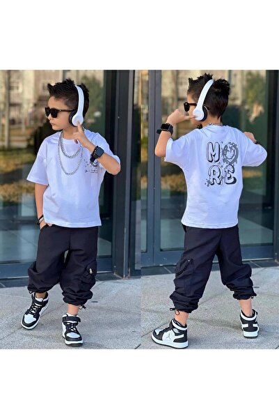 RAPAPA Male Child Parachute Short Sleeve Bottom Top Suit 547-S