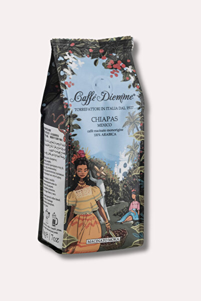 DİEMME KAHVE CHİAPAS SİNGLE ORİGİN - GROUND COFFEE 200 GR - FİLTRE KAHVE
