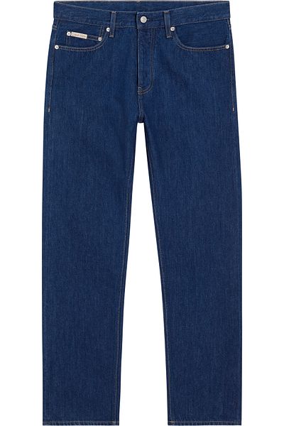 Calvin Klein Men Denim Rinse Standard Straight Jeans