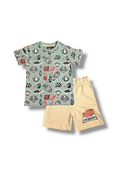 CARS - BOYS T-SHIRT & SHORT SET