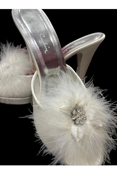 Ebrar Çeyiz Platform Bridal Slippers