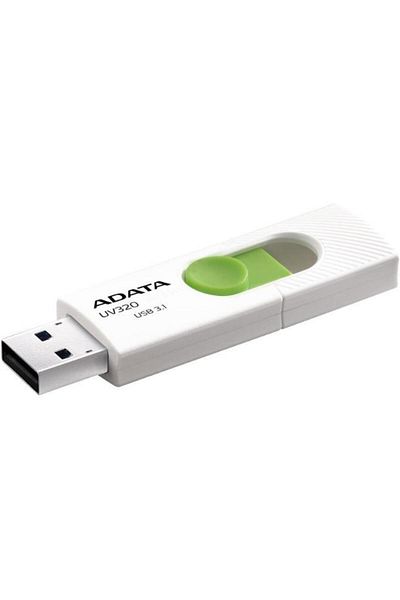 Adata Stick USB A-DATA UV320 64GB, USB 3.1 (Alb/Verde)