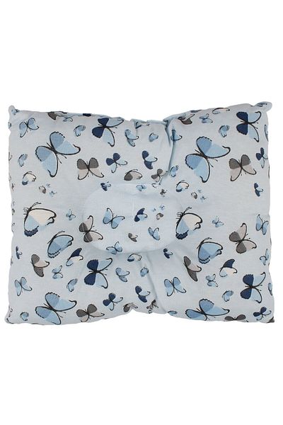 bebegen Unisex Blue Butterfly Patterned Breastfeeding Pillow