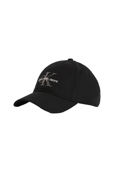 Calvin Klein Calvin Klein Men Black Monologo Embroidery Cap