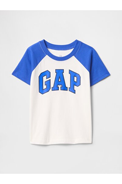 GAP Erkek Bebek Kırık Beyaz Gap Logo T-Shirt