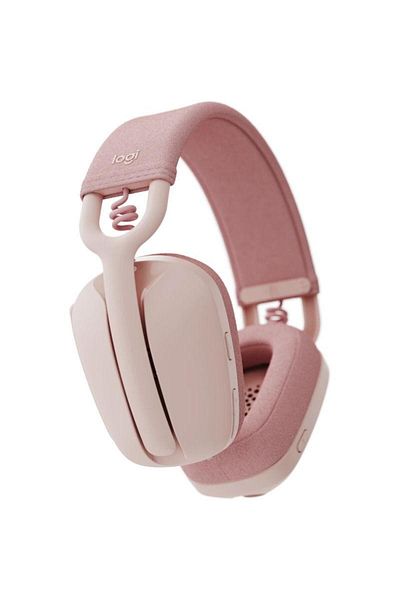 logitech Casca Office/Call Center Logitech Zone Vibe 100, Microfon, Bluetooth 5.2, Noise-canceling (Roz)