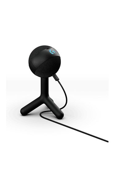 logitech Microfon Gaming Logitech Yeti ORB, Lightsync RGB, USB, Negru