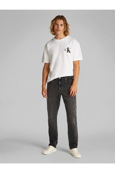 Calvin Klein Calvin Klein Men Denim Black Slim Straight Jeans