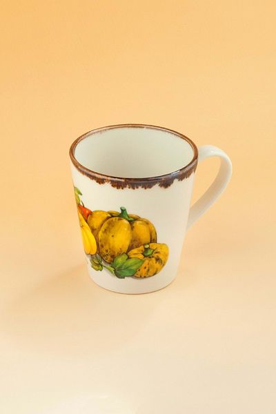 Bursa Porselen Dekor Retro Pumpkin Porcelain Mug