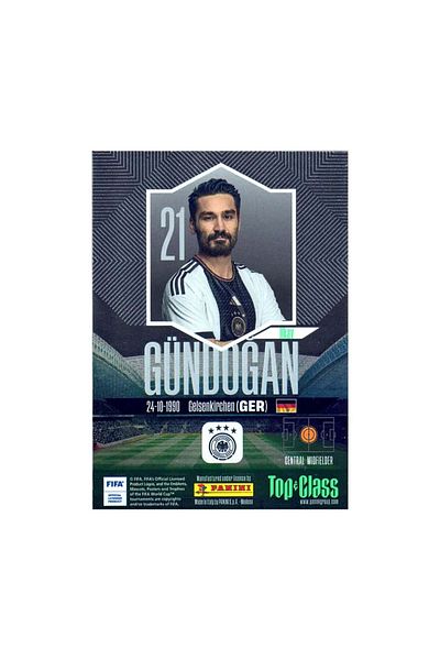 hediyecik Panini Fifa Top Class 2024 Holo Giants Card-İlkay Gundogan