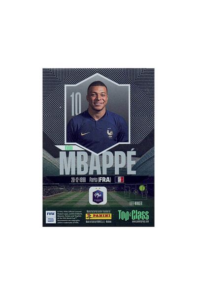 hediyecik Panini Fifa Top Class 2024 Holo Giants Card-Kylian Mbapp