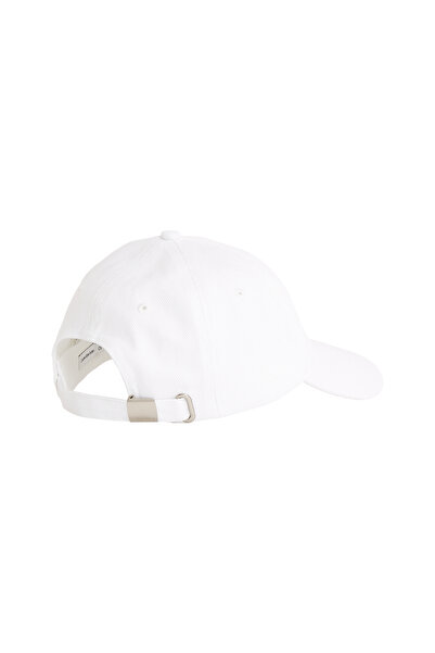 Calvin Klein Calvin Klein White Printed Monologo Cap