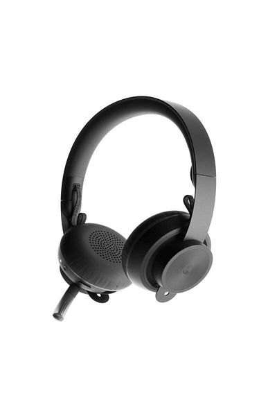 logitech Casti Call Center Logitech UC Zone Wireless, Cu microfon, Bluetooth, USB (Negru)