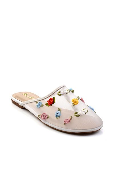 Bambi White Women's Slippers K 04188321022