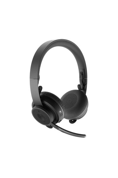 logitech Casti Call Center Logitech UC Zone Wireless, Cu microfon, Bluetooth, USB (Negru)