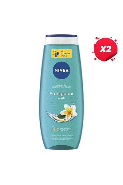NIVEA X2 - NIVEA GEL DUS 500ML HAWAII FLOWER&OIL