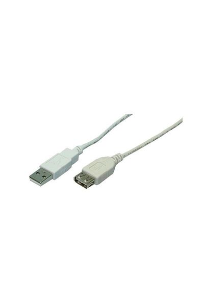 LogiLink Cablu prelungitor, Logilink, USB2.0 tata/fema, 5m, CU0012, Gri