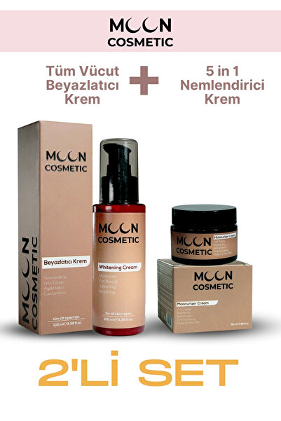 MOON COSMETIC Yoğun Nemlendirici Su Bazlı Yüz Kremi Yüz Ve Hassas Bölge Beyaz...