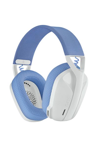 logitech Casti Gaming Wireless LOGITECH G435 LIGHTSPEED, Bluetooth (Alb)