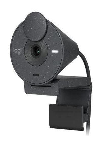 logitech Camera Web Logitech Brio 300, USB, Full HD, 30 fps (Negru)