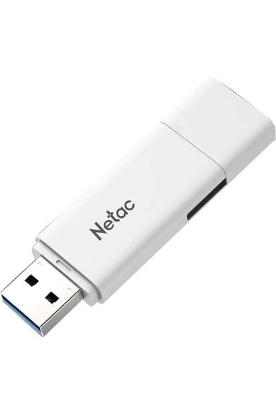 Netac Memorie USB Netac NT03U185N-064G-20WH U185, 64GB, indicator led, USB 2.0