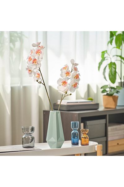 IKEA SMYCKA 60 cm Orchid White Artificial Flower | Indoor & Outdoor Decor | IKEA
