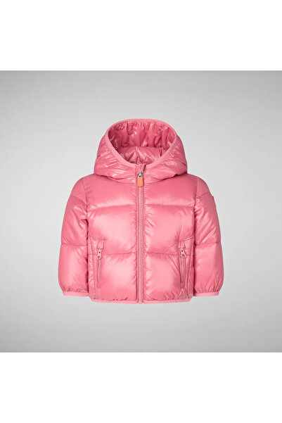 SAVE THE DUCK Unisex Çocuk Şişme Mont Pembe - Jody
