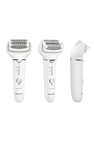 PANASONIC Panasonic ES-EY31-W503 Epilator, Wet & Dry, Cordless, 2 discs & 60 tweezers, Pressure sensor