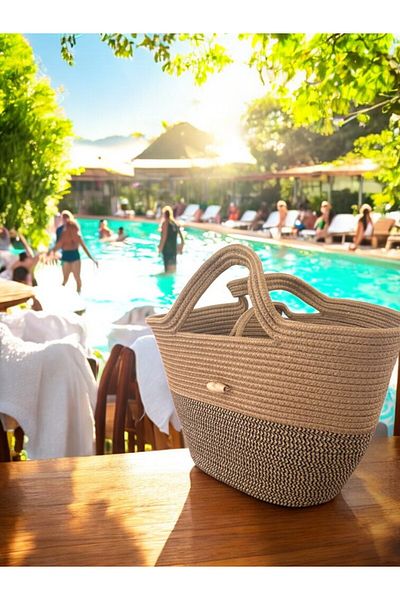 Store Jute Handbag, Handbag, Beach Bag Super Quality with Large Chamber Suitable for Daily Use