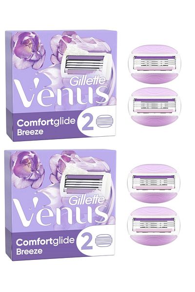Gillette Venus شفرة جيليت فينوس للنساء 2 قطعة × 2 قطعة