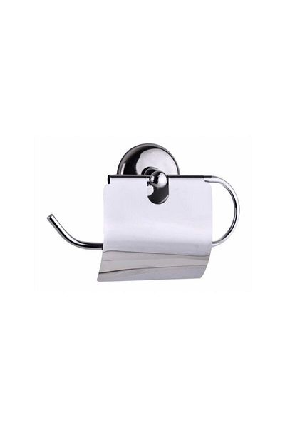 Alper Banyo Mooihome Chrome Μεγάλη θήκη χαρτιού με καπάκι (alpyap003)